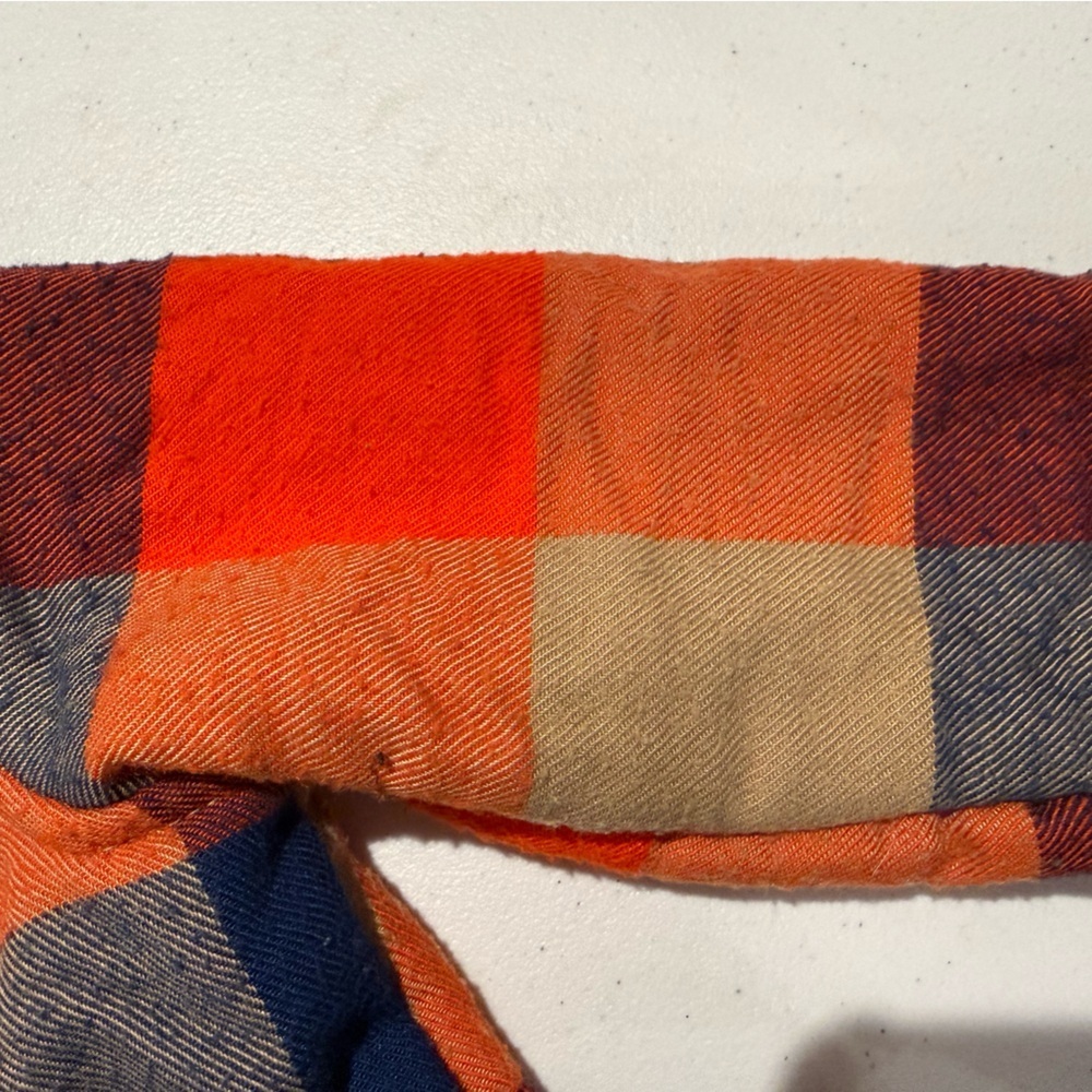Eddie Bauer Orange and Navy Sherpa-Lined Baby Jacket + Pants set - Picture 5 of 8
